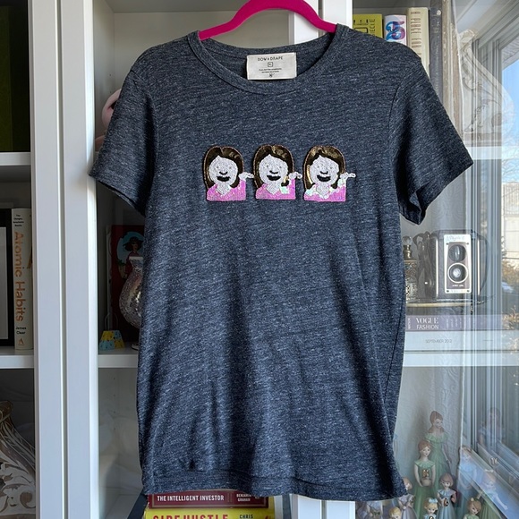 Beaded Emoji Shirt - Picture 2 of 4